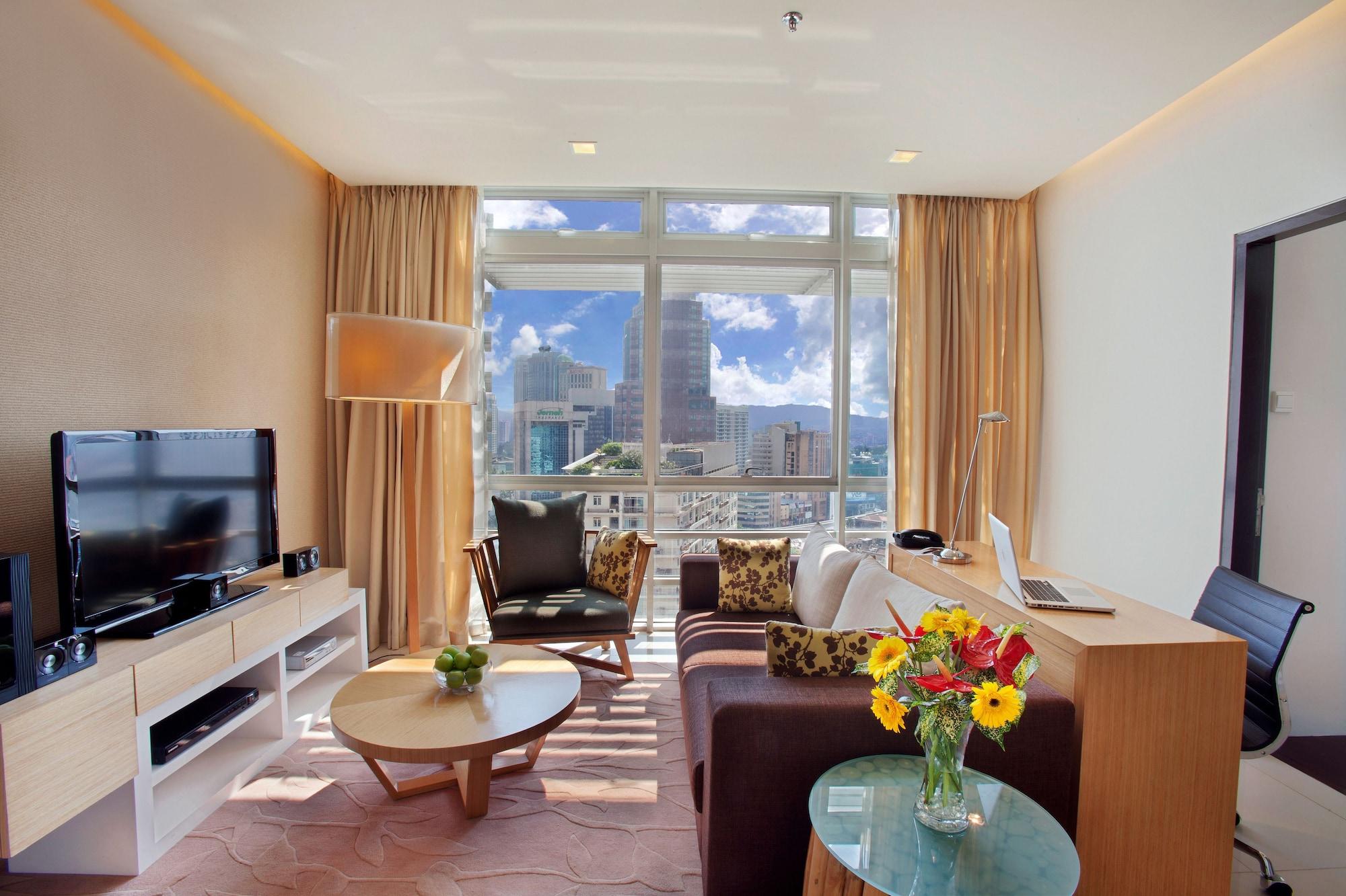 Parkroyal Serviced Suites Куала-Лумпур Екстер'єр фото Living room